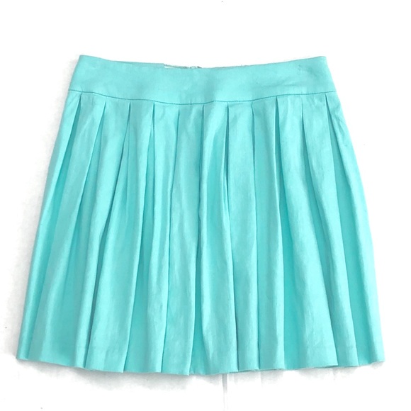 π₯³HOST PICKπ₯³ALICE + OLIVIA AQUA PLEATED SKIRT - Picture 3 of 8